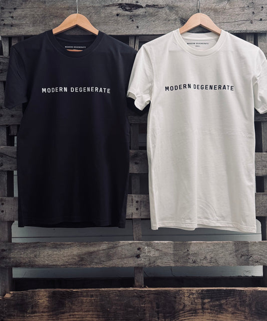 Modern Degenerate "TOGO" Tee - White/Black